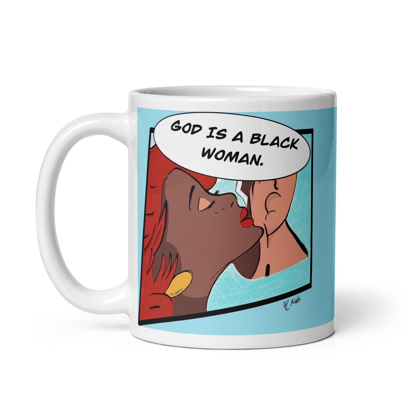 God Is A Black Woman Coffee Mug