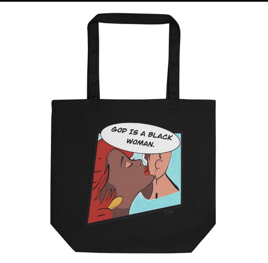 God Is A Blk Woman Tote