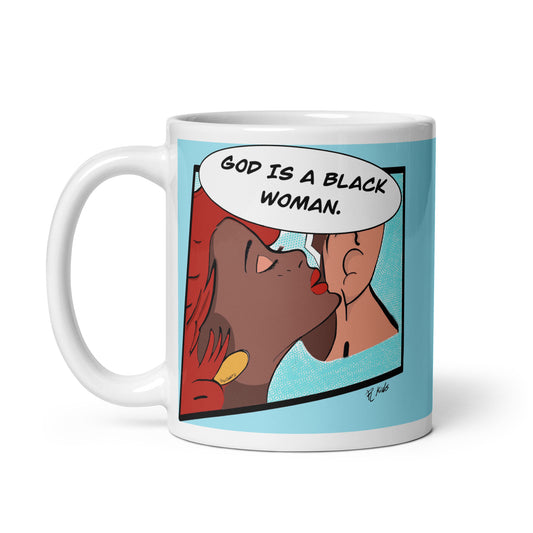 God Is A Black Woman Coffee Mug